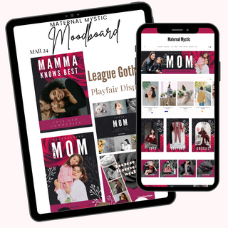 Maternal Mystic E-Commerce Canva Template Pack