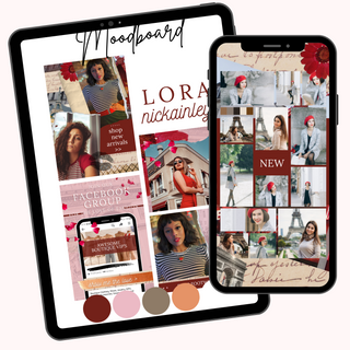 Parisian Tryst E-Commerce Canva Template Pack